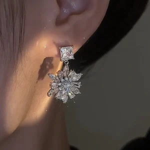 Crystal Frozen Earrings