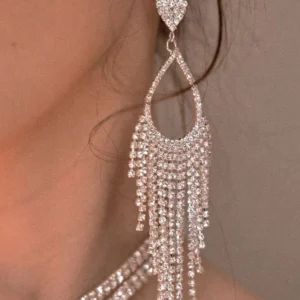 Crystal Cascade Earrings