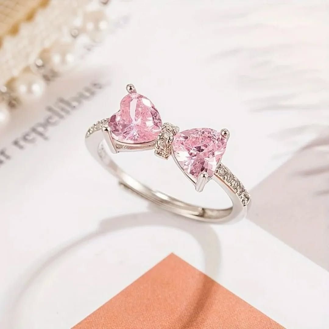 Crystal Bow Ring