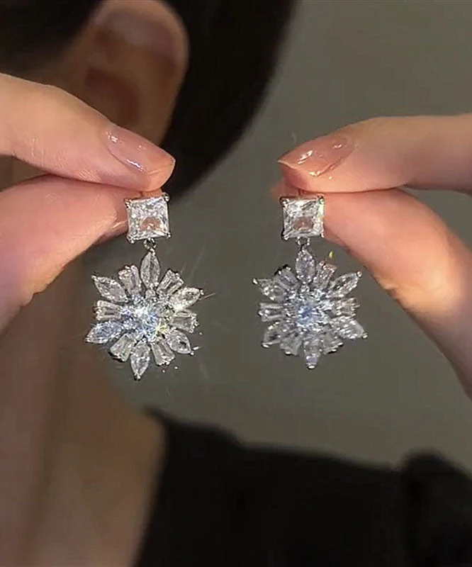 Crystal Frozen Earrings - Image 2