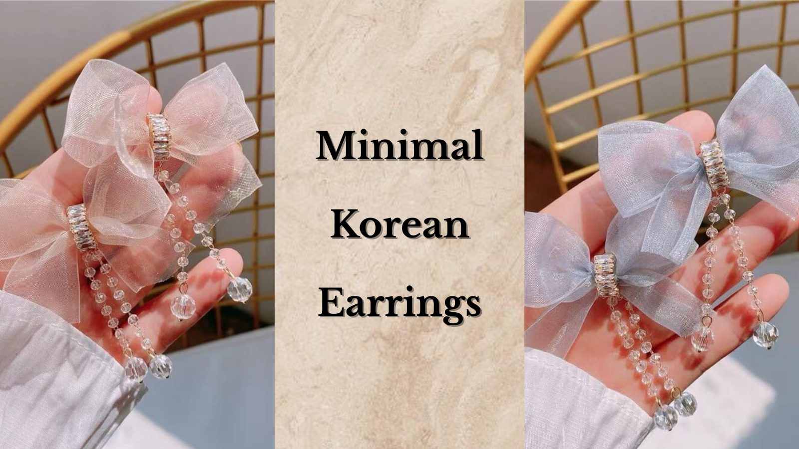 Minimal Korean Earrings (1)