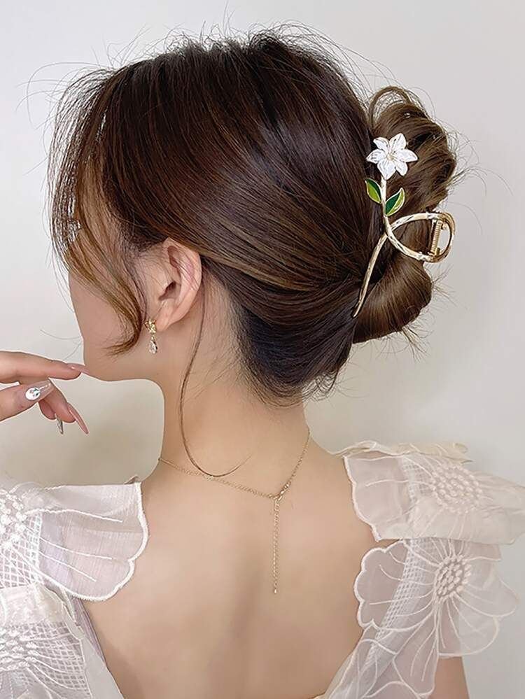 Floral Hair Pin - Image 2