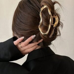 Chic Gold Hair Claw